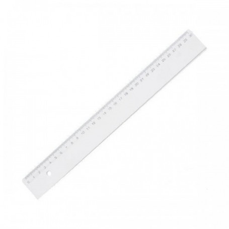 Линия 30 см, прозрачна-1012