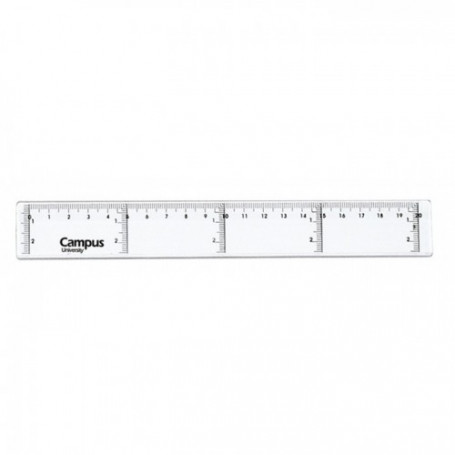 Линия 20 см, прозрачна,-1015