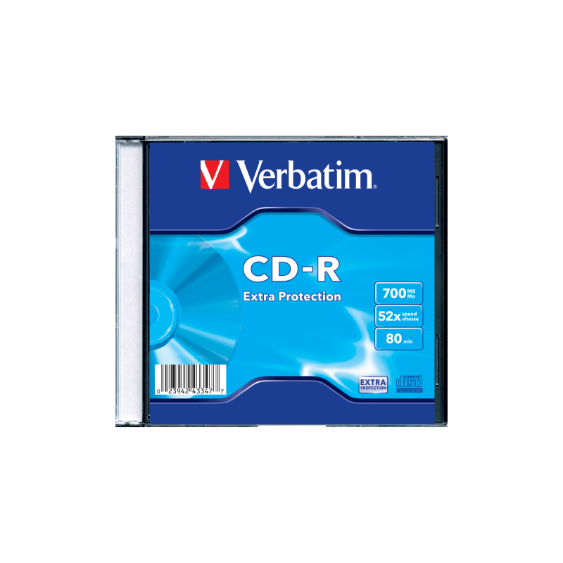 Компактдиск Verbatim, CD-R, 700-1170