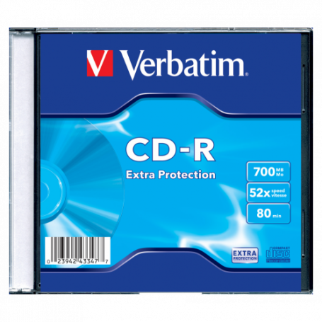 Компактдиск Verbatim, CD-R, 700-1170