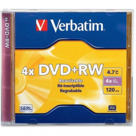 Verbatim DVD+RW, 4.7 GB,-1176