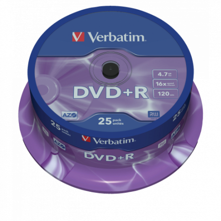Verbatim DVD+R, 4.7 GB,-1180