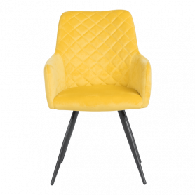 Трапезен стол ETON - жълт ⋙ на цена от 240.00лв  - Allegro-bg.com 2