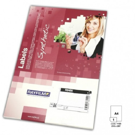 Етикети Rayfilm R0400, полиестерни,-1401