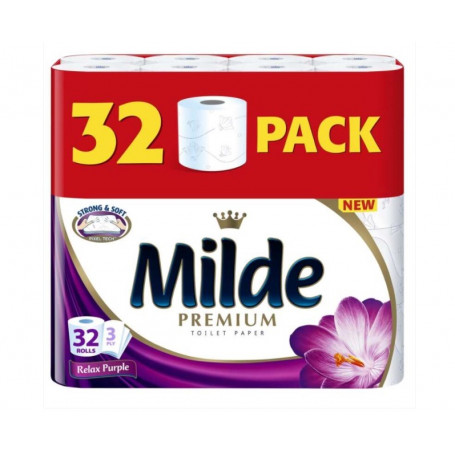 Тоалетна хартия Milde,  ⋙ на цена от 35.88лв  - Allegro-bg.com