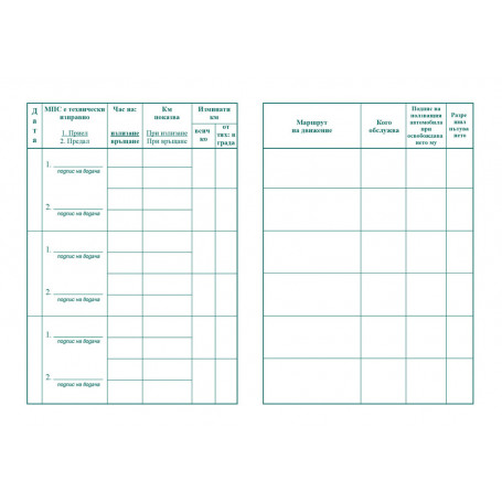 Пътна книжка, малка три  ⋙ на цена от 2.04лв  - Allegro-bg.com