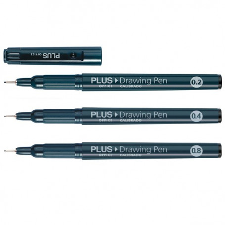 Маркери-тънкописци Plus  ⋙ на цена от 8.34лв  - Allegro-bg.com