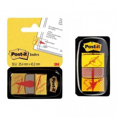 Прозрачни индекси Post-it 680-31-1561