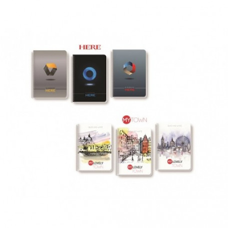 Тетрадка Black - White,-1583