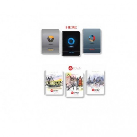 Тетрадка Black - White,-1584