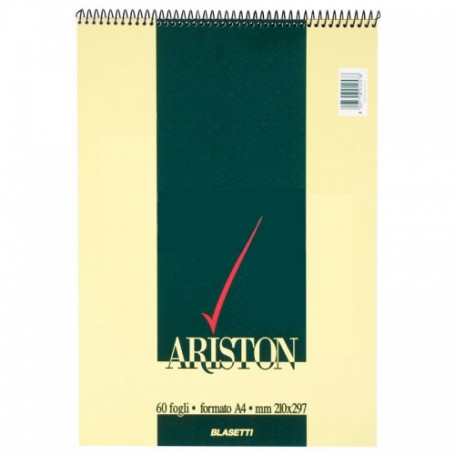 Бележник Ariston, А4, спирала,-1591