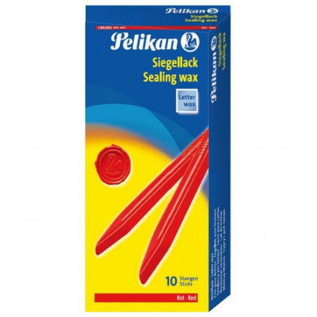 Червен восък за писма,-1892