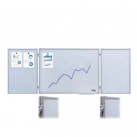 Тройна магнитна дъска 120-2076