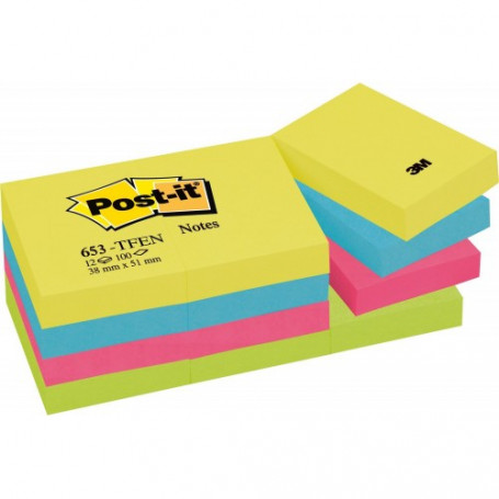 Лепящи листчета Post-it 653TFEN,-2134