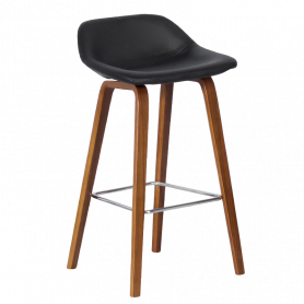 БАР СТОЛ 3088 ОРЕХ-ЧЕРЕН ⋙ на цена от 144.00лв  - Allegro-bg.com