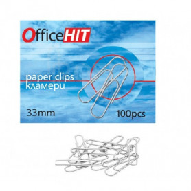 Кламери Office Hit 33 мм,  ⋙ на цена от 0.78лв  - Allegro-bg.com 2