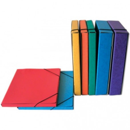 Архивна кутия с ластик,-2474