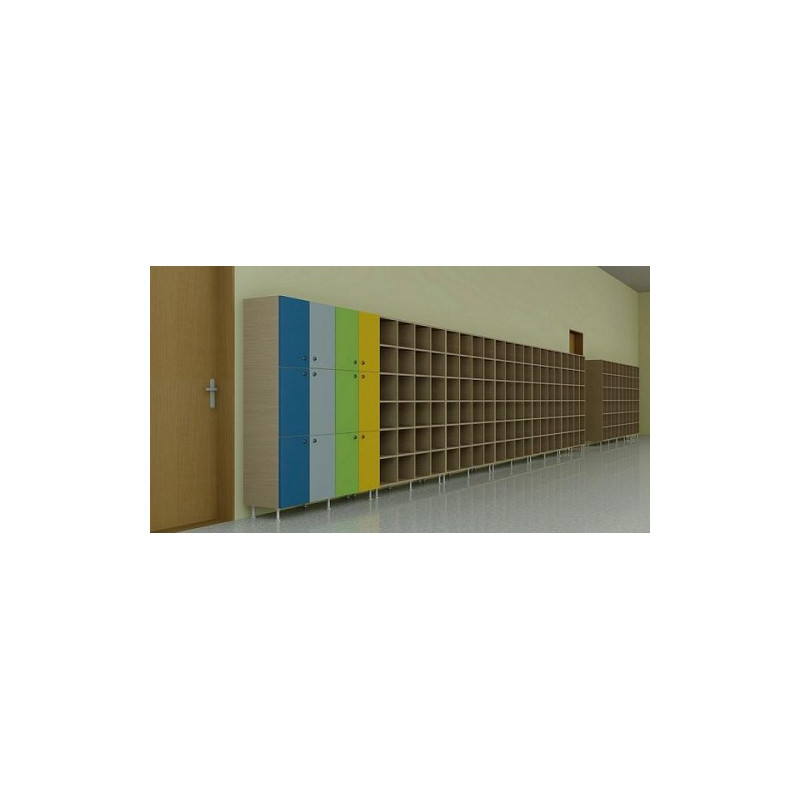 Шкаф с 6 врати,-2598