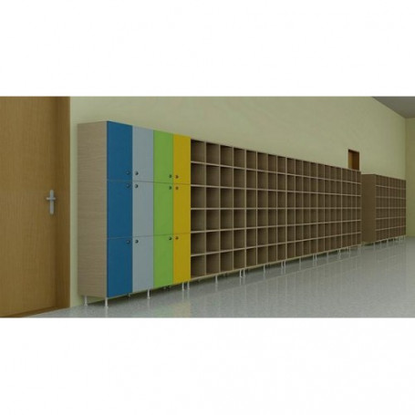 Шкаф с 6 врати,-2598