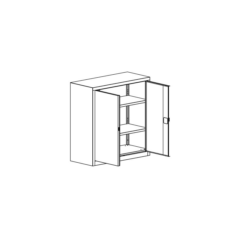 Метален офис шкаф Sbm 102 ⋙ на цена от 407.50лв  - Allegro-bg.com