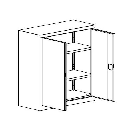 Метален офис шкаф Sbm 102 ⋙ на цена от 407.50лв  - Allegro-bg.com