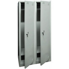 Двоен метален гардероб ⋙ на цена от 249.17лв  - Allegro-bg.com