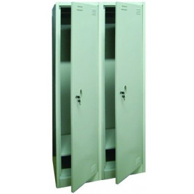 Двоен метален гардероб ⋙ на цена от 249.17лв  - Allegro-bg.com 2