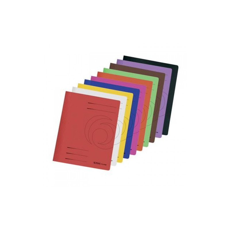 Картонена папка Herlitz, цветна,-266