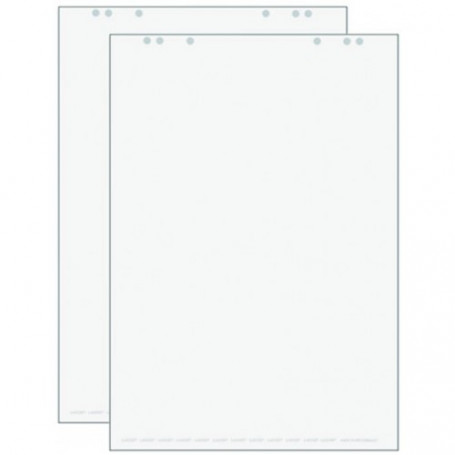 Бележник за флипчарт, бял,-2723