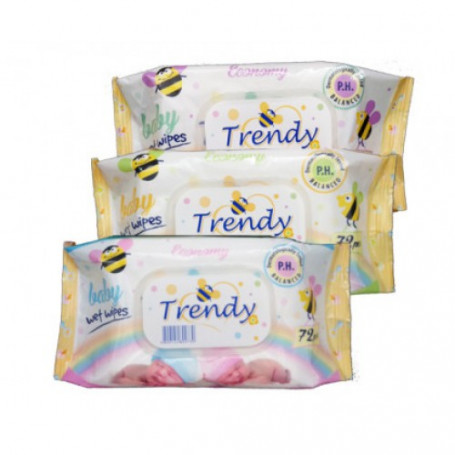 Кърпи Aroma/Baby Crema, мокри,-2769