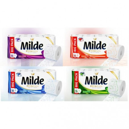 Тоалетна хартия Milde, 16-2817