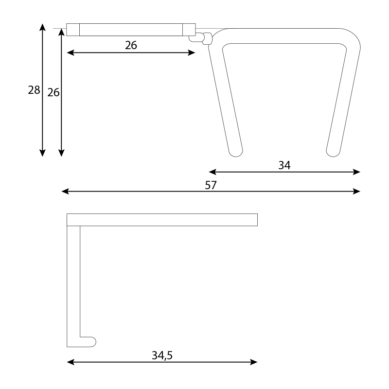 Масичка за посетителски  ⋙ на цена от 41.00лв  - Allegro-bg.com
