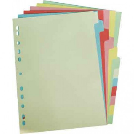 Картонени разделители, 20 цвята-2972