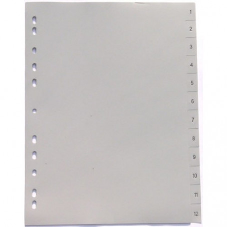 Разделители PVC цифри, 1-12-2976