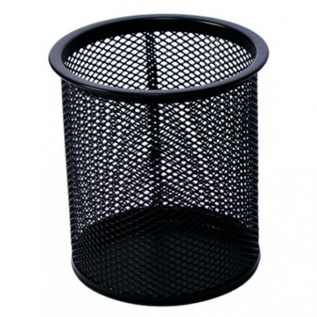 Моливник, черна метална мрежа-3237
