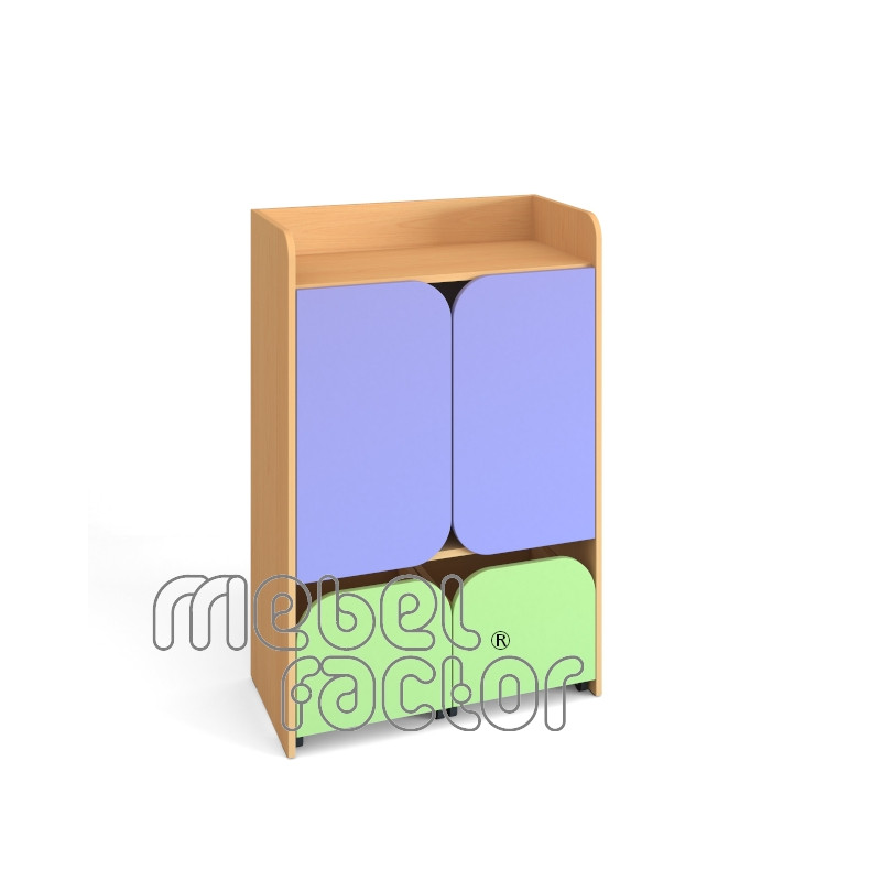 Двоен шкаф с три нива,  ⋙ на цена от 314.40лв  - Allegro-bg.com