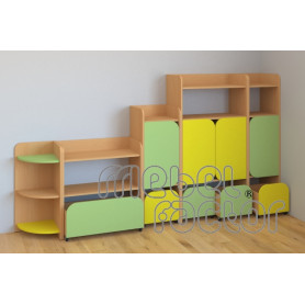 Двоен шкаф с две нива и  ⋙ на цена от 225.60лв  - Allegro-bg.com 2