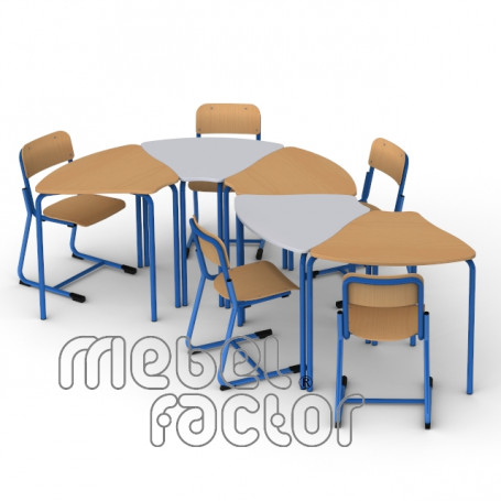 Ученическа, модулна маса ⋙ на цена от 108.00лв  - Allegro-bg.com