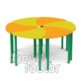 Детска, модулна маса ЦВЕТЕ ⋙ на цена от 84.00лв  - Allegro-bg.com 2