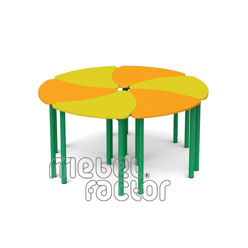 Детска, модулна маса ЦВЕТЕ ⋙ на цена от 84.00лв  - Allegro-bg.com