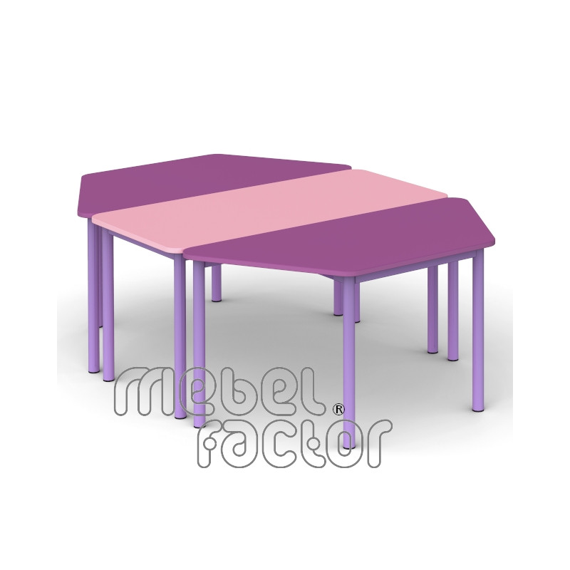 Детска маса РОНДО трапец ⋙ на цена от 127.20лв  - Allegro-bg.com