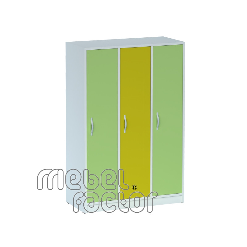 Трикрилен детски гардероб ⋙ на цена от 324.00лв  - Allegro-bg.com