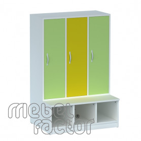 Трикрилен детски гардероб ⋙ на цена от 384.00лв  - Allegro-bg.com 2