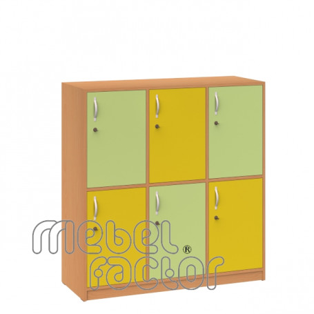 Шкаф за учебници и лични ⋙ на цена от 288.00лв  - Allegro-bg.com