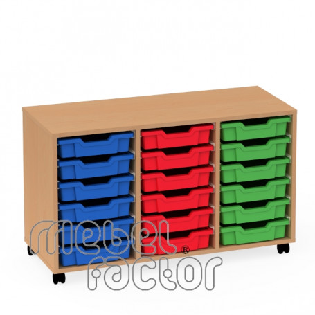 Подвижен троен шкаф ФЛЕКС ⋙ на цена от 516.00лв  - Allegro-bg.com