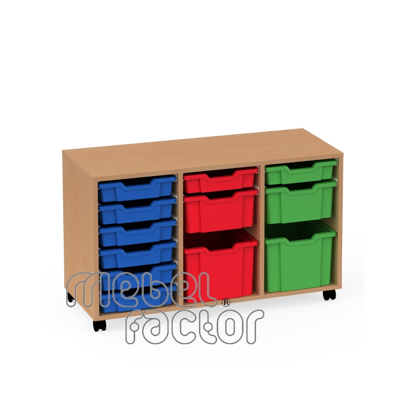 Подвижен троен шкаф ФЛЕКС ⋙ на цена от 432.00лв  - Allegro-bg.com