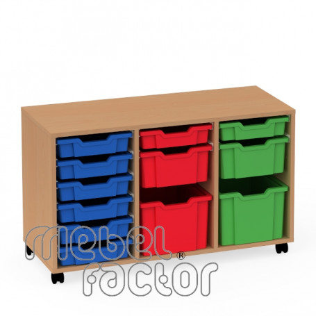 Подвижен троен шкаф ФЛЕКС ⋙ на цена от 432.00лв  - Allegro-bg.com