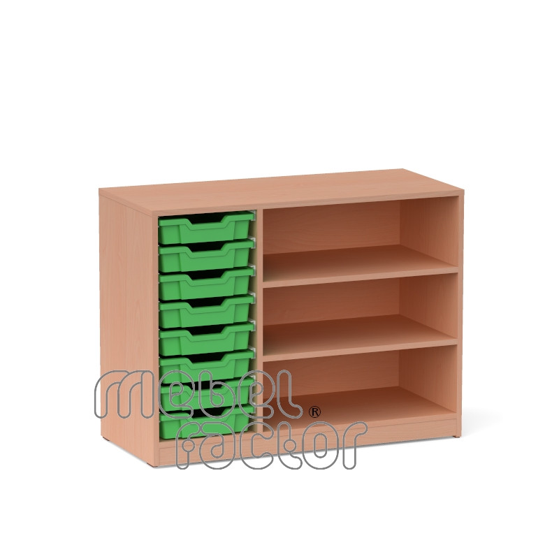 Троен шкаф ФЛЕКС 143870 ⋙ на цена от 330.00лв  - Allegro-bg.com