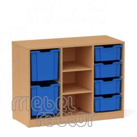 Троен шкаф ФЛЕКС 143886 ⋙ на цена от 366.00лв  - Allegro-bg.com