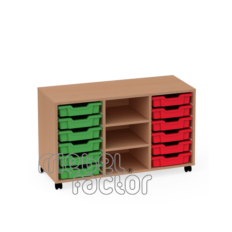 Подвижен троен шкаф ФЛЕКС ⋙ на цена от 402.00лв  - Allegro-bg.com